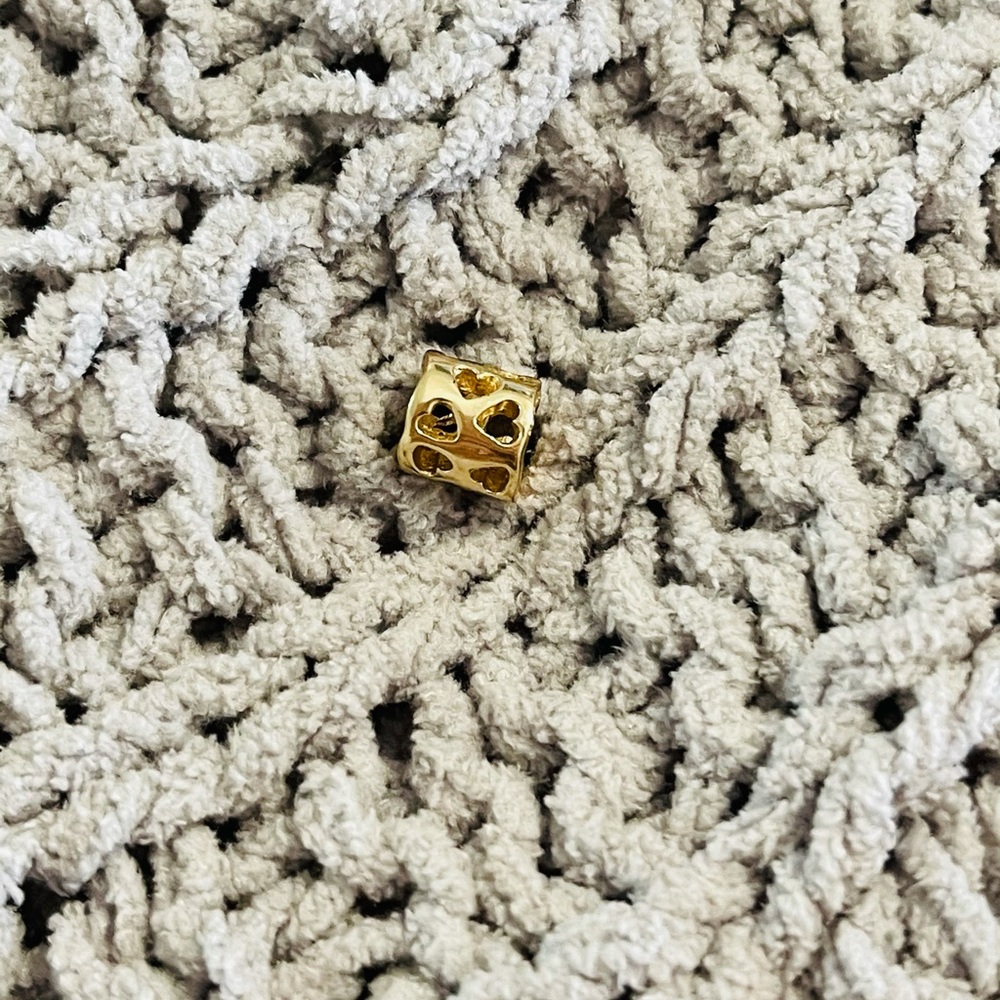 Authentic Gold Pandora Charm - Picture 2 of 3